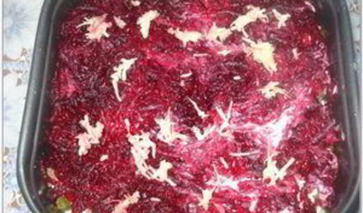 салат кальмары под шубой