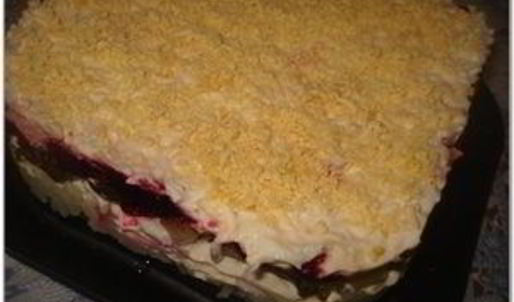 салат кальмары под шубой