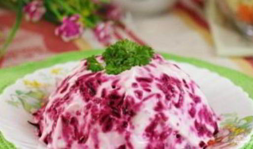 салат рыба под шубой