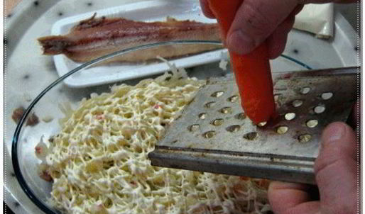 салат сельдь под шубкой