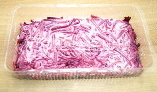 салат заливная селедка под шубой