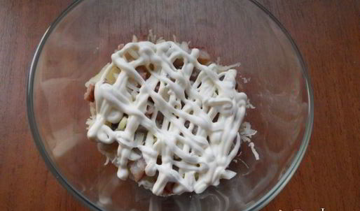 сельдь под шубой без свеклы