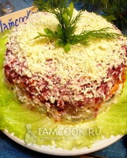 Рецепт сельди под шубой тройной тулуп