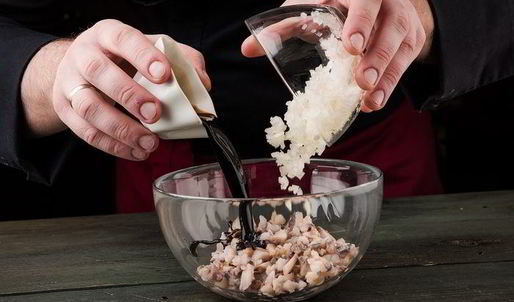 сельдь под яркой шубкой