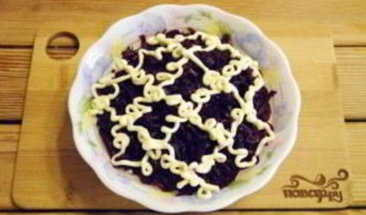 селедка под шубой без моркови