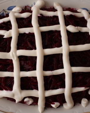 Селедка под шубой с морковью