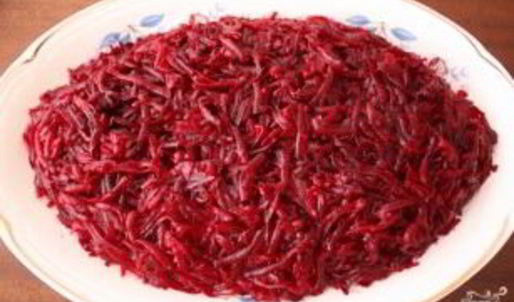 селедка под шубой с морковью