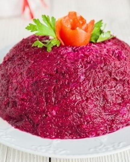 Рецепт селедки под шубой с огурцом