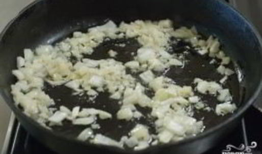 селедка под шубой с жареным луком