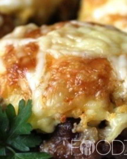 Рецепт стожков из фарша под шубой в духовке