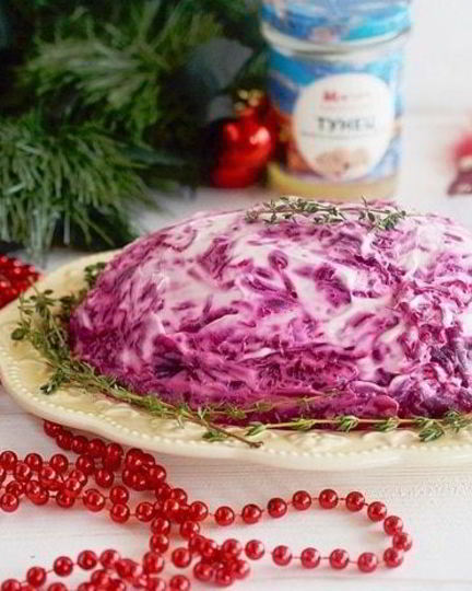 Рецепт тунца под шубой