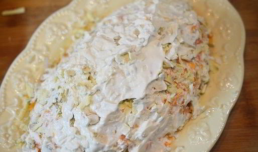 тунец под шубой