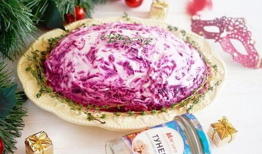 тунец под шубой