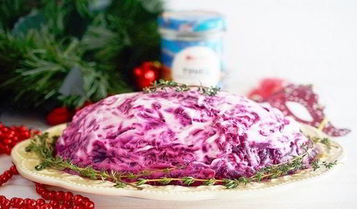 тунец под шубой