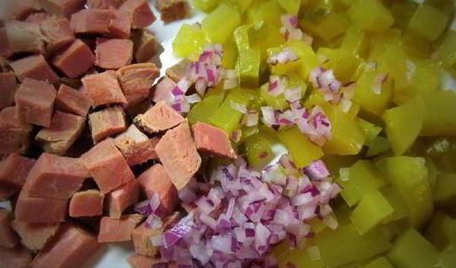 салат с говядиной и свеклой