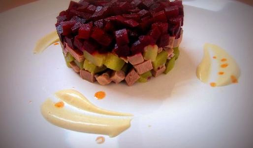 салат с говядиной и свеклой