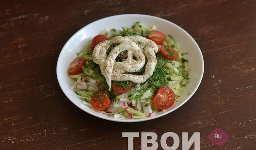 салат с капустой и помидорами