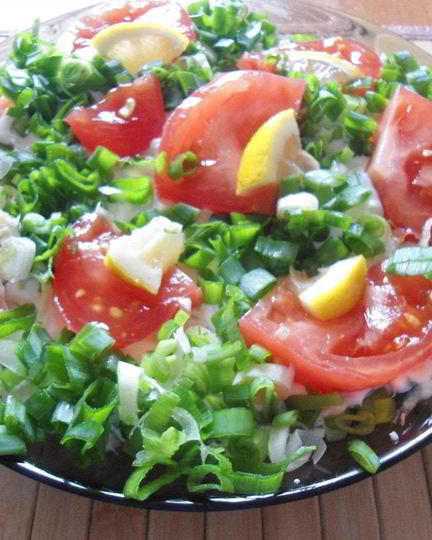 Рецепт салата с копченой курицей