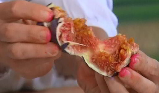 салат со свеклой, инжиром и кедровыми орешками