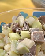 Салат со свиным языком