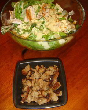 Классический салат Цезарь