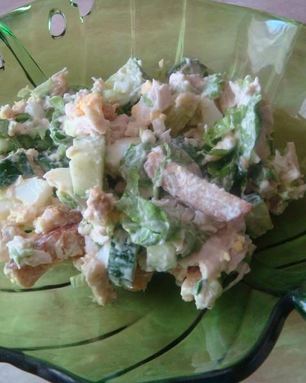 Салат Цезарь Fusion