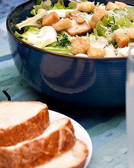 Рецепт салата цезарь классический