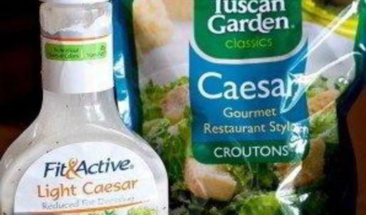 салат цезарь классический