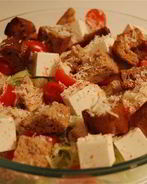 Салат Цезарь с фетой