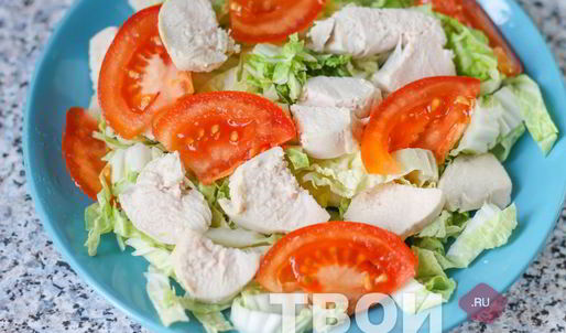 салат цезарь с пекинской капустой