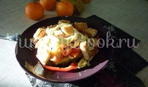 салат цезарь в греции