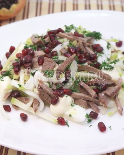 Рецепт салата узбекистан