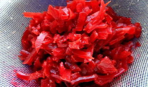 свекольный салат с апельсином