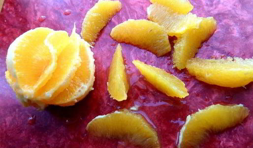 свекольный салат с апельсином