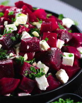 Свекольный салат с фетой