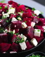 Свекольный салат с фетой