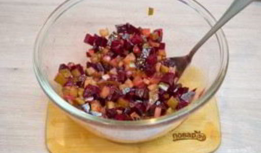 необычный винегрет