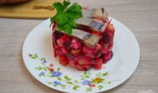 необычный винегрет