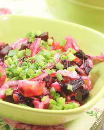 Рецепт салата винегрет