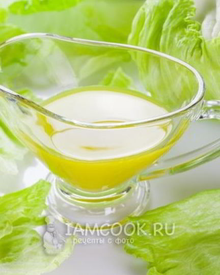 Рецепт соус винегрет