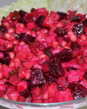 Винегрет с фасолью