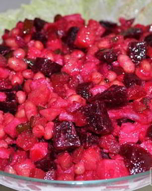 Винегрет с фасолью