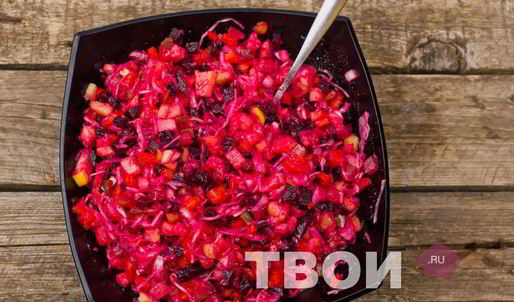 винегрет с капустой