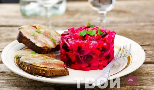 винегрет с капустой