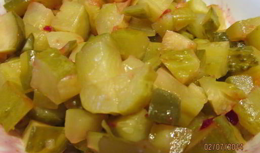 винегрет с опятами