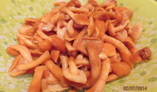 винегрет с опятами