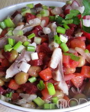 Винегрет с селедкой