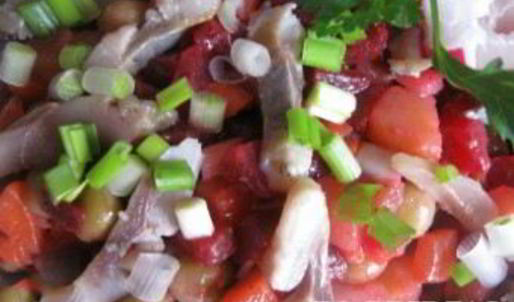 винегрет с селедкой