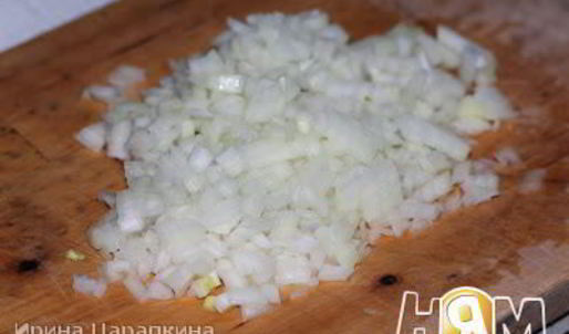 винегрет с солеными грибами