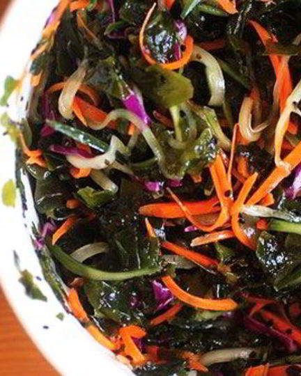 Рецепт вкусного салата с вакаме